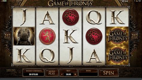  game of thrones slots